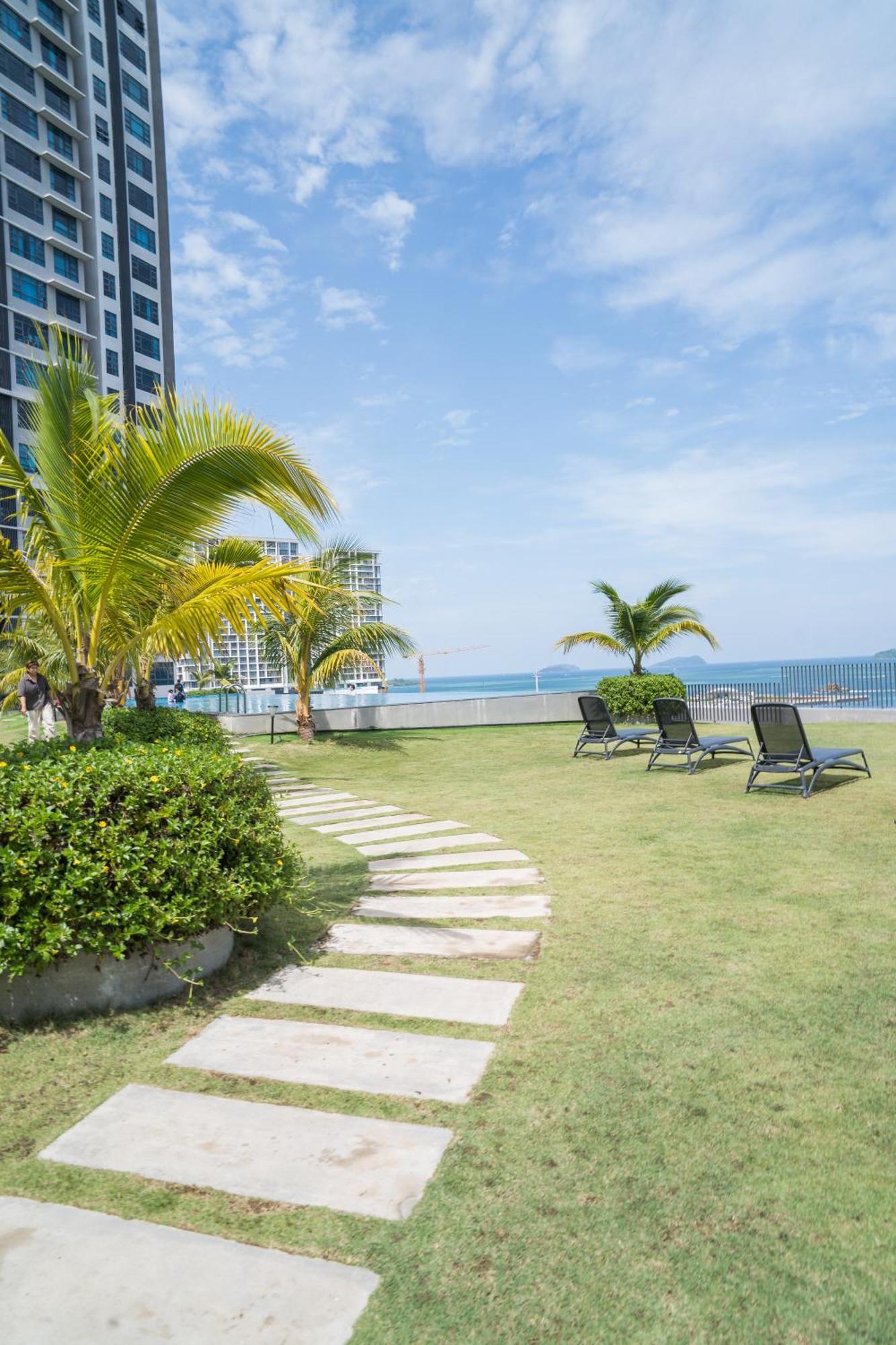 Petronella Suites Apartment @ Jesselton Quay Kota Kinabalu Exterior foto